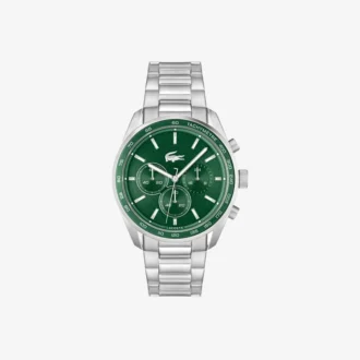 Zegarek chronograf Boston ze stali nierdzewnej