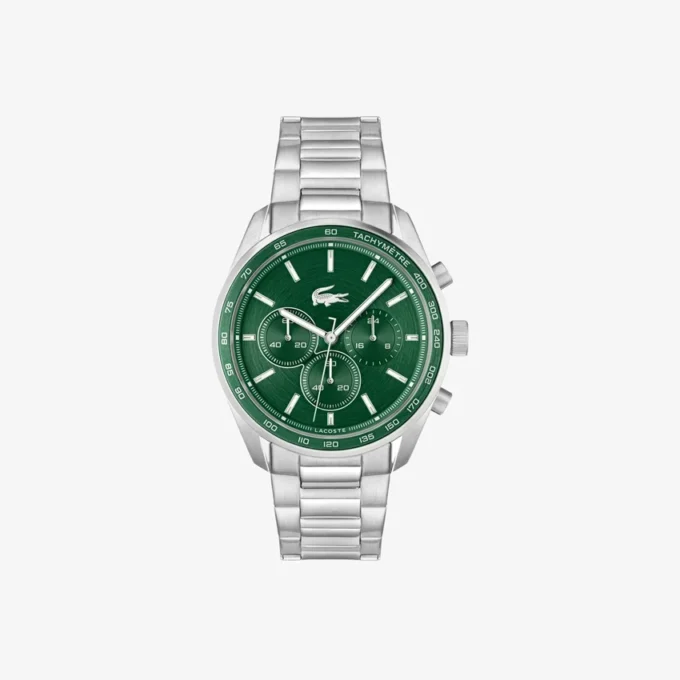 Zegarek chronograf Boston ze stali nierdzewnej Zegarek chronograf Boston ze stali nierdzewnej