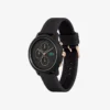 Zegarek Lacoste.12.12 Chrono, czarny i złoty, silikon