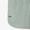 Zestaw piżamy oversize z popeliny w paski Zestaw piżamy oversize z popeliny w paski